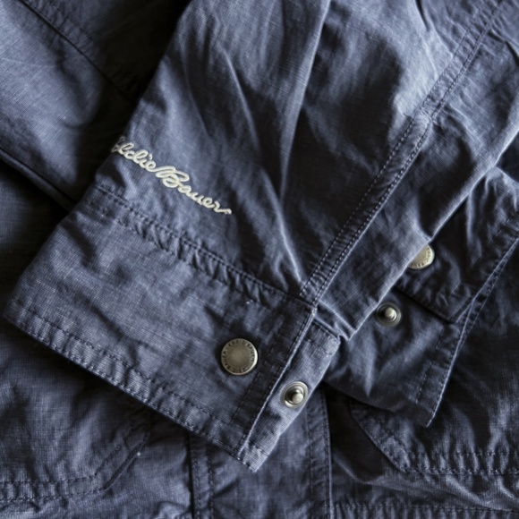 Eddie Bauer Women's Lightweight Windbreaker  Zip Down Jacket Size M - Picture 8 of 10